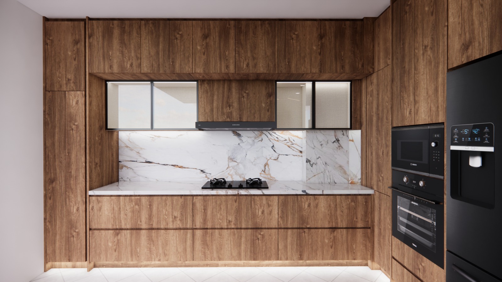 Custom kitchen millwork